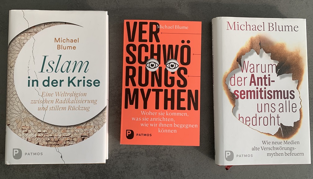 Drei Bücher 2017 - 2020 von Dr. Michael Blume